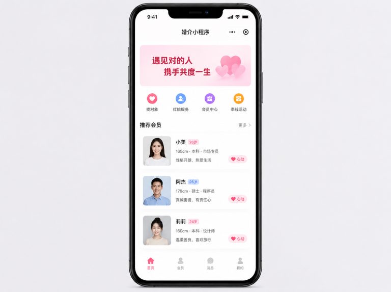 合肥婚介所管理小程序